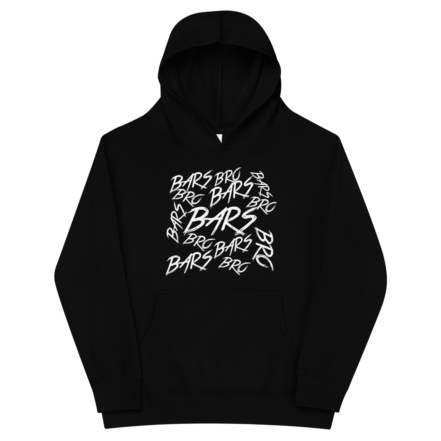 Bars Bro Hoodie - Kids - Black