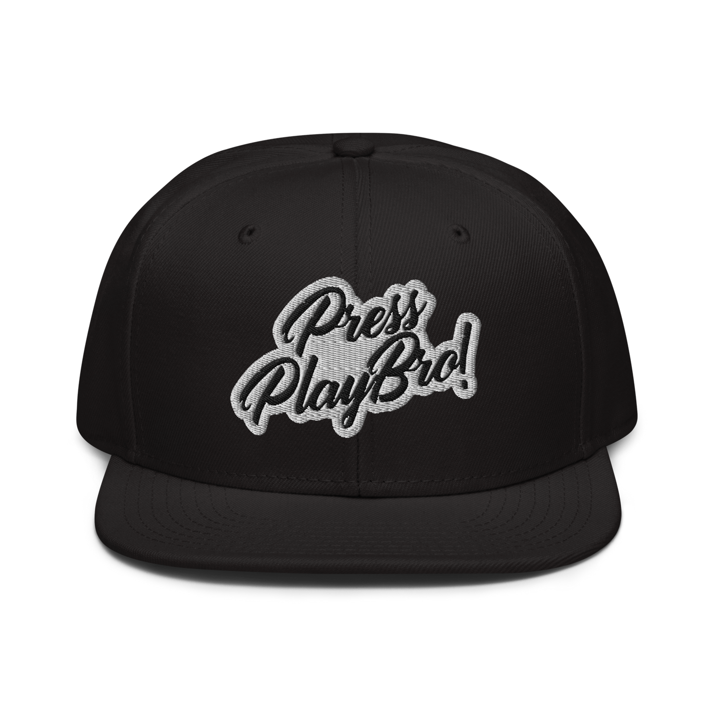 Press Play Bro! Snapback Hat