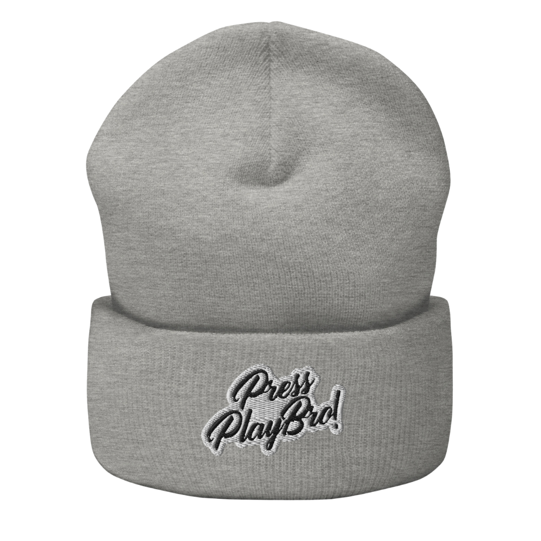Press Play Bro! Beanie