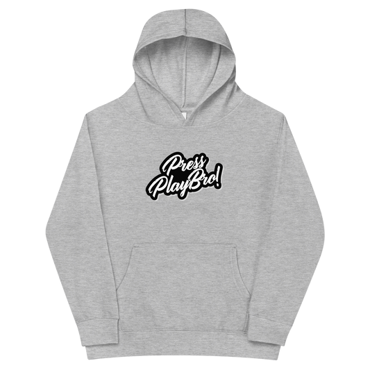 Press Play bro! Hoodie - Kids - Grey